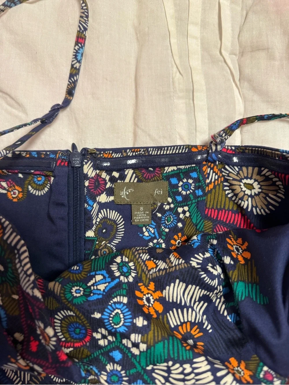 Fei vintage y2k structured floral blouse- anthropologie brand